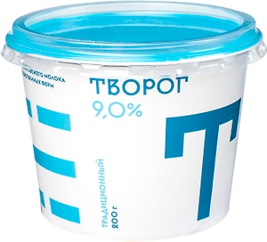 Изображение товара Творог Братья Чебурашкины 9% 200г