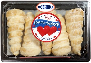 Изображение товара Пирожное Фили-Бейкер Трубочки слоеные с кремом 100г