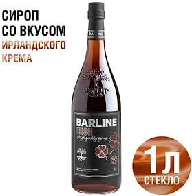 Изображение товара Cироп Barline Ирландский крем 1л