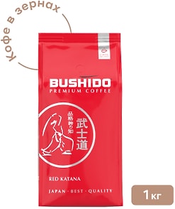 Изображение товара Кофе в зернах Bushido Red Katana 1кг