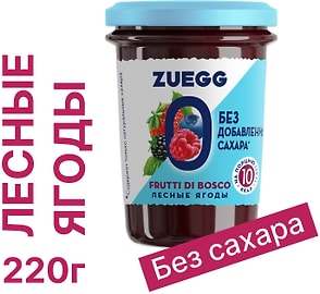 Изображение товара Конфитюр Zuegg Лесные ягоды без сахара 220г