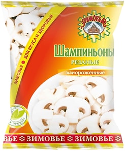 Изображение товара Шампиньоны Зимовье резаные 400г