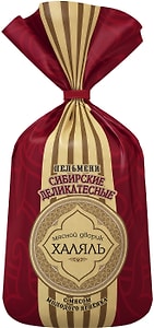 Изображение товара Пельмени Мясной Дворик Халяль Сибирские Деликатесные 800г