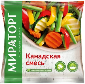 Изображение товара Смесь Vитамин Канадская быстрозамороженная 400г