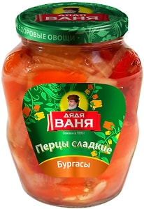 Изображение товара Перцы Дядя Ваня Бургасы сладкие 680г
