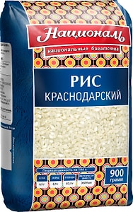 Рис Националь Краснодарский белый круглозерный 900г - купить с ...