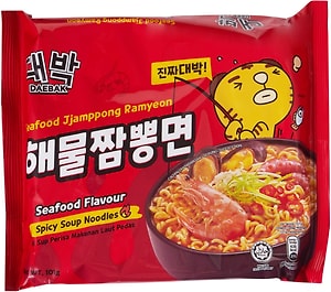 Изображение товара Лапша Daebak Ramen с морепродуктами 101г