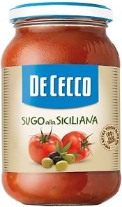 Изображение товара Соус De Cecco томатный Siciliana с оливками 400г