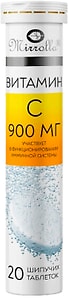 Изображение товара БАД Витамин С 900мг Mirrolla со вкусом апельсина 20 таблеток