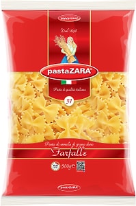 Изображение товара Макароны Pasta ZARA №31 Farfalle 500г