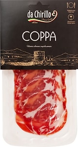 Изображение товара Шейка свиная Da Chirillo Coppa сыровяленая нарезка 70г