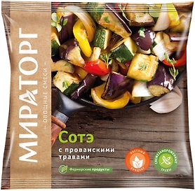Изображение товара Смесь овощная Vитамин Сотэ с прованскими травами быстрозамороженная 400г