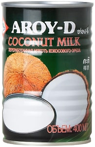Изображение товара Молоко Aroy-D кокосовое 17-19% 400мл