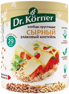 Изображение товара Хлебцы Dr.Korner Злаковый коктейль Сырный 100г