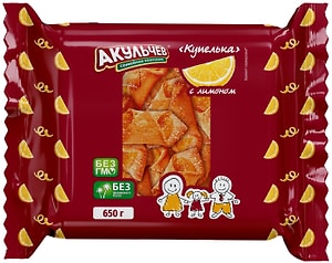 Изображение товара Купелька Акульчев с лимоном 650г