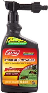 Изображение товара Средство от насекомых Dr.Klaus Эжектор от муравьев клещей и других ползающих 1л