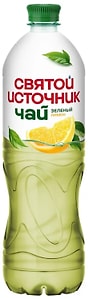 Изображение товара Чай холодный Святой Источник зеленый Лимон 1л