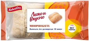 Изображение товара Миничиабатта Хлебный дом Легко и Вкусно 200г