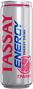 Изображение товара Напиток Tassay Energy энергетический Гранат 450мл