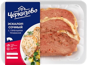 Изображение товара Эскалоп Черкизово сочный с пряными травами 300г