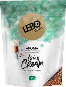 Изображение товара Кофе растворимый Lebo Aroma Irish Cream 70г