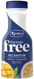 Изображение товара Йогурт питьевой Viola Lactose Free Манго-Маракуйя 1.1% 270г