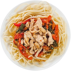 Изображение товара Удон Itle Kitchen с курицей 300г