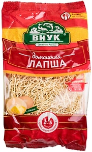 Изображение товара Лапша ВНУК Домашняя 250г