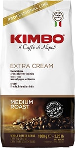 Изображение товара Кофе зерновой Kimbo Extra cream 1кг