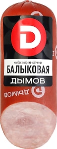 Изображение товара Колбаса Дымов Балыковая варено-копченая 330г