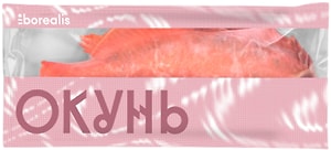 Изображение товара Окунь Borealis Морской потрошеный без головы замороженный 650г