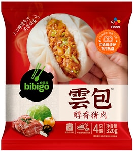 Изображение товара Булочки Bibigo Бао со свининой замороженные 320г
