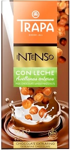 Изображение товара Шоколад Trapa Горький Intenso с цельным фундуком 70% 175г