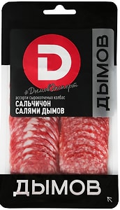 Изображение товара Ассорти колбас Дымов Сальчичон и салями сырокопченые 90г