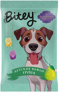 Изображение товара Вафли Take a Bitey Груша-Брокколи 35г