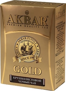 Изображение товара Чай черный Akbar Gold 100г