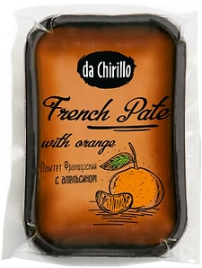 Изображение товара Паштет Da Chirillo Французский с апельсином 200г