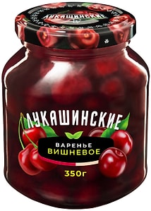 Изображение товара Варенье Лукашинские Вишневое 350г