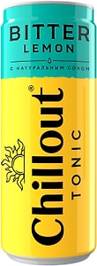 Изображение товара Напиток Chillout Tonic Bitter lemon 330мл