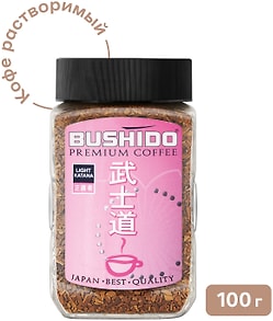 Изображение товара Кофе растворимый Bushido Light Katana 100г