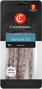 Изображение товара Колбаски Casademont Фуэт Мини сыровяленые 90г