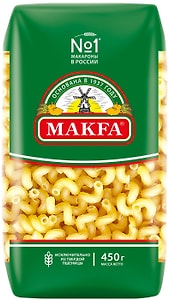 Изображение товара Макароны Makfa Витки 450г