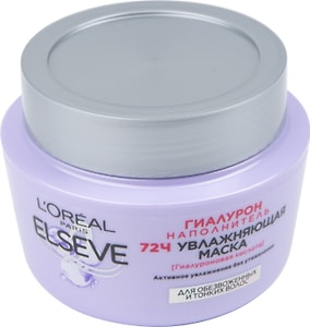 Изображение товара Маска для волос Elseve Гиалурон Наполнитель увлажняющая 72ч 300мл