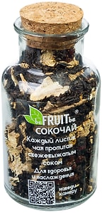 Изображение товара Чай черный beFRUITbe Сокочай с кусочками имбиря и клюквой 70г