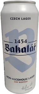 Изображение товара Пиво Bakalar светлое 0.5л