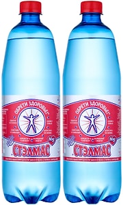 Изображение товара Вода Стэлмас Mg+ минеральная газированная 1л