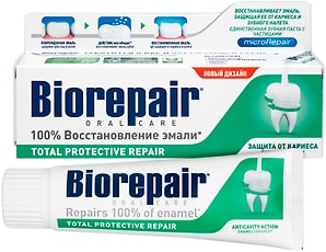 Изображение товара Зубная паста Biorepair Total Protective Repair Комплексная защита 75мл
