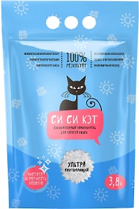 Изображение товара Наполнитель СиСиКэТ Силикагелевый 3.8л