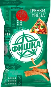 Изображение товара Гренки Фишка со вкусом Итальянской пиццы 120г