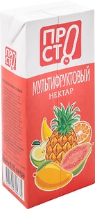 Изображение товара Нектар ПРОСТО Мультифруктовый 950мл